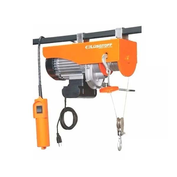 Aparejo Eléctrico Lusqtoff 125/250kg 12 Metros - N1 Compact