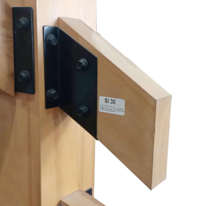 Inalko Si-30 Soporte Individual Izquierdo/Derecho 5"Par Pintado