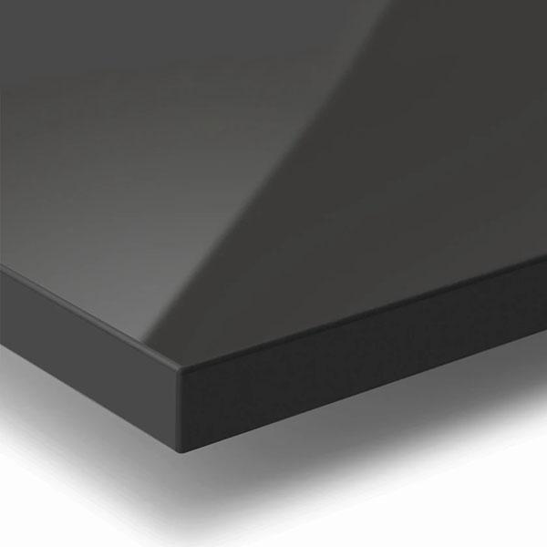 Rehau Rauvisio Brillante Negro 2800x1300x18mm 380202.001