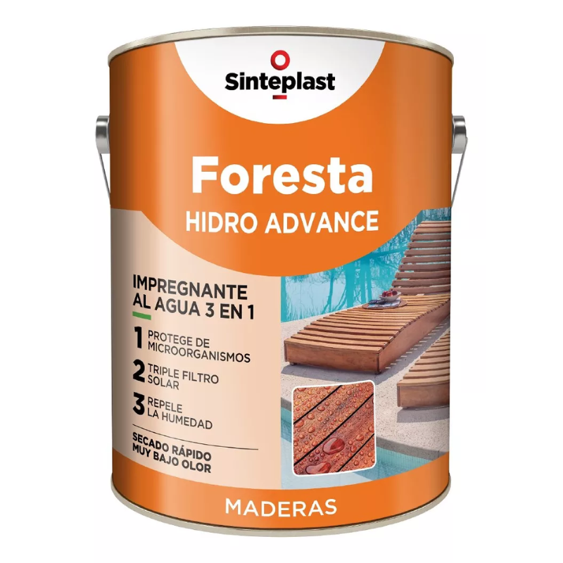 Sinteplast Foresta Hidro Advance Sat. Incoloro 1 Lts. 80340033