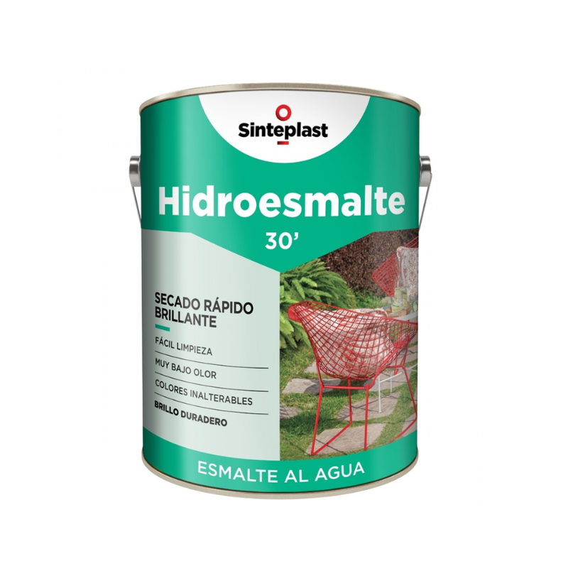 Sinteplast Hidroesmalte Bte Sintetico Al Agua Blanco 1 Lts 89481003