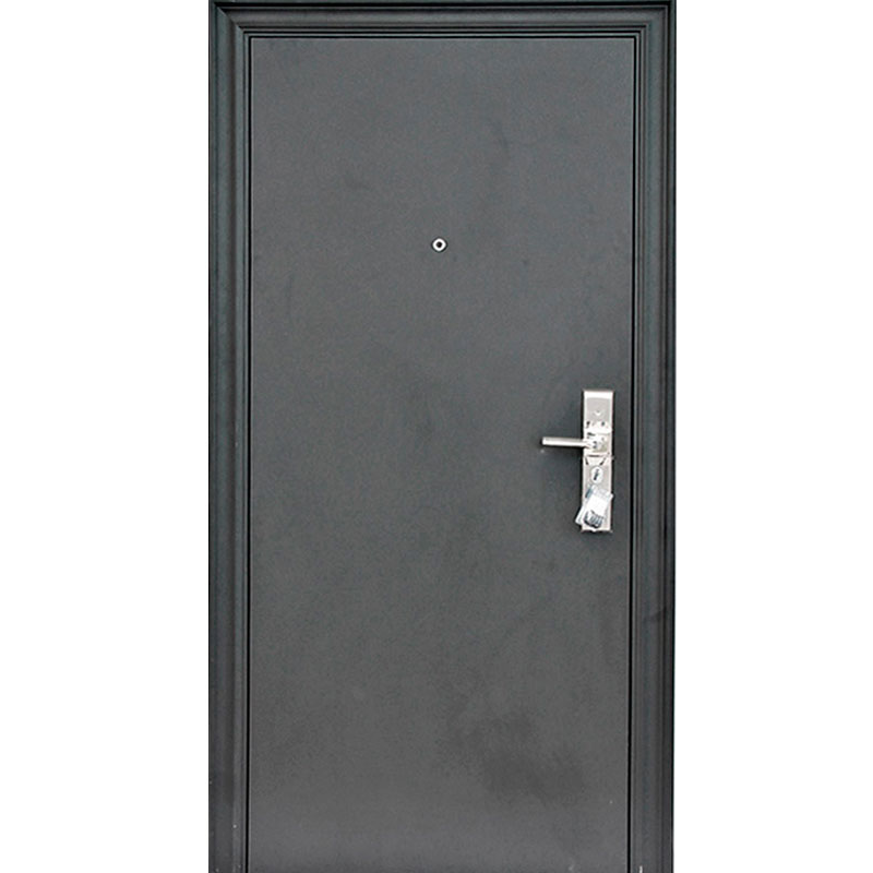 Puerta De Seguridad Palermo Negra Pb703 2050-1000-70 Der
