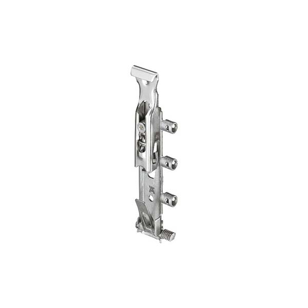 Hafele 290.21.901 Colgador Almacén Izq. conTaco 10mm Blanco