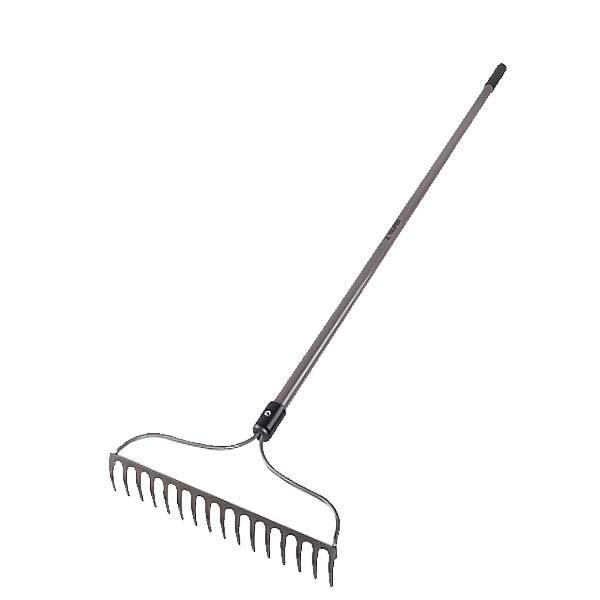 Rastrillo Jardinero Truper 16 Dientes con Mango de Madera – 17882