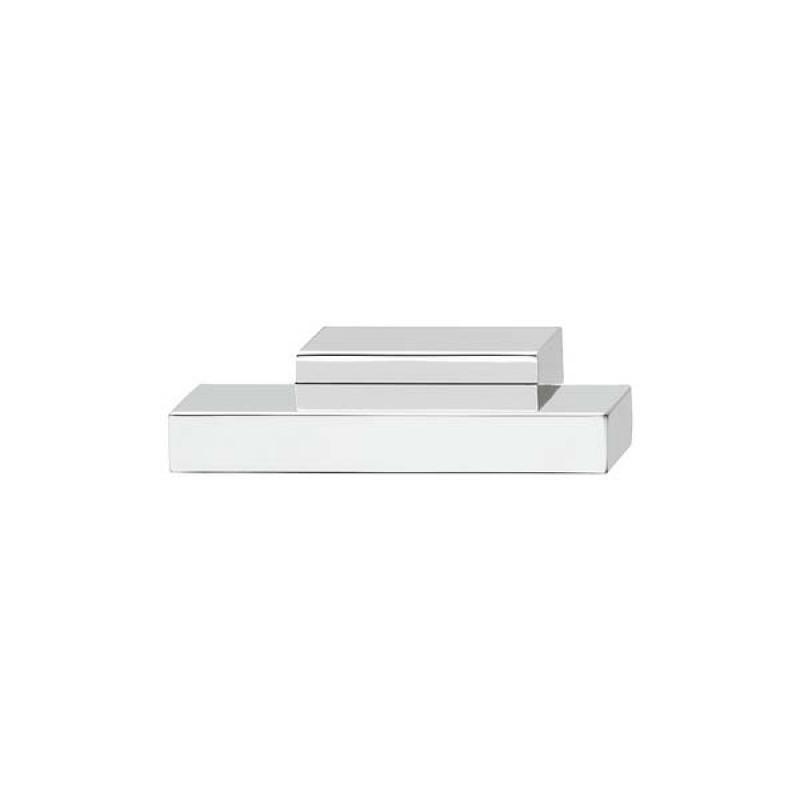 Hafele 110.35.281 Tirador Aluminio Cromo Pulido 80x24mm