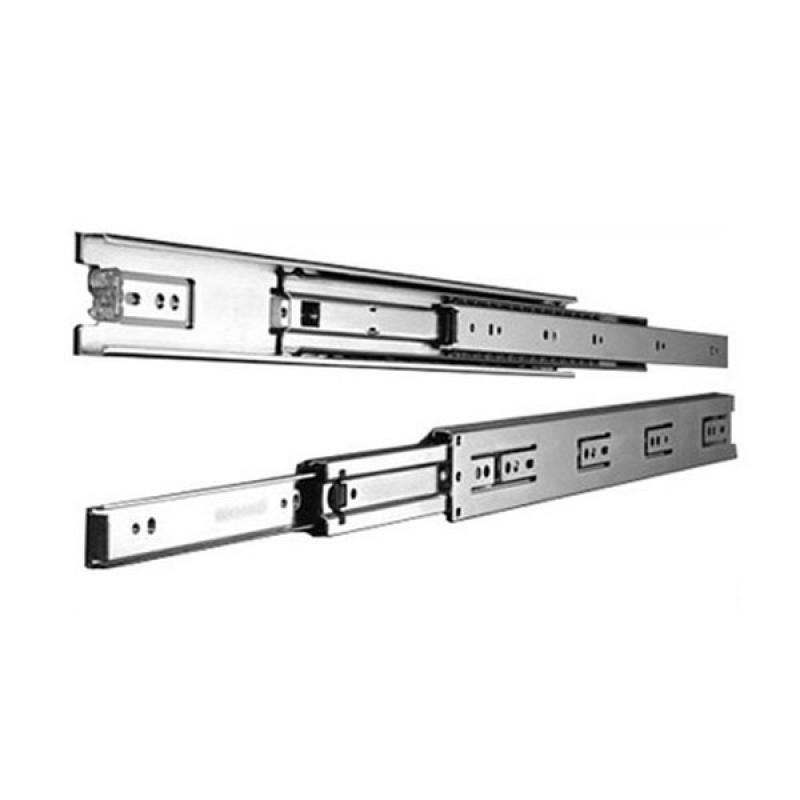 Hafele 422.87.992 Guía Telescópica Galvanizado 1000mm Extraíble 30 Kgrs(Par)