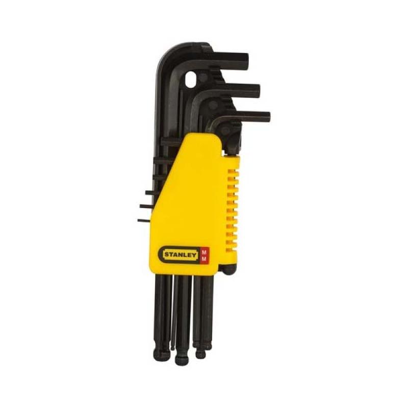Stanley Juego de Llaves HEX. Largas 9 Piezas 69-256