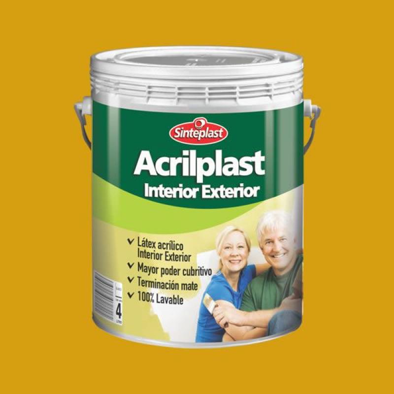 Sinteplast Acrilplast Interior/Exterior Ocre 20 Lts. 82013217