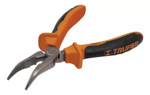 Pinza de Punta y Corte Curva 6" aislada 1,000V Truper Expert – 17337