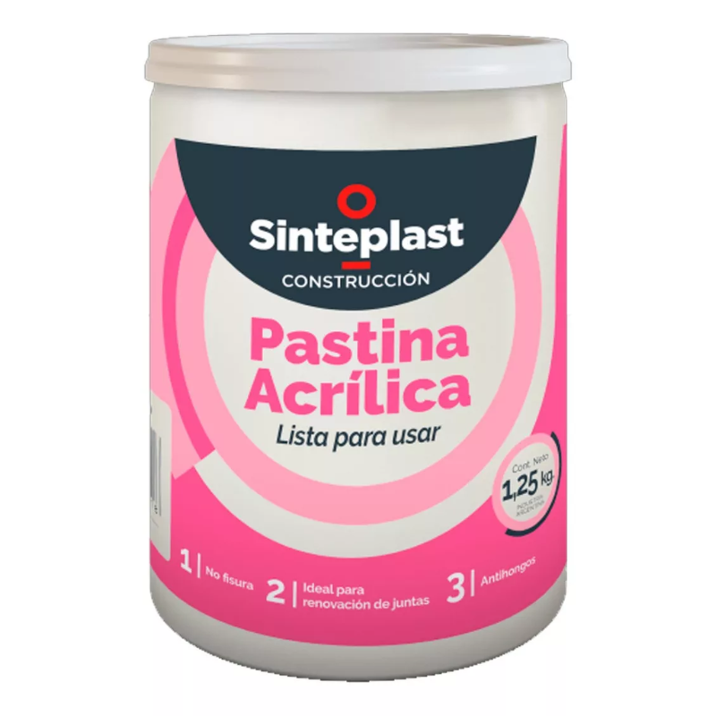 Sinteplast Pastina Acrílica Gris X 1.25 Kgs. 82930683