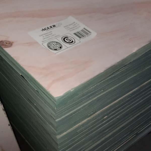Multilaminado Aguer Pino C+C 12mm 1,22x2,44 Mts