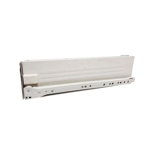 Hafele Costado De Cajón Extra Acero Bl.86/500 mm (Par) 555.94.750