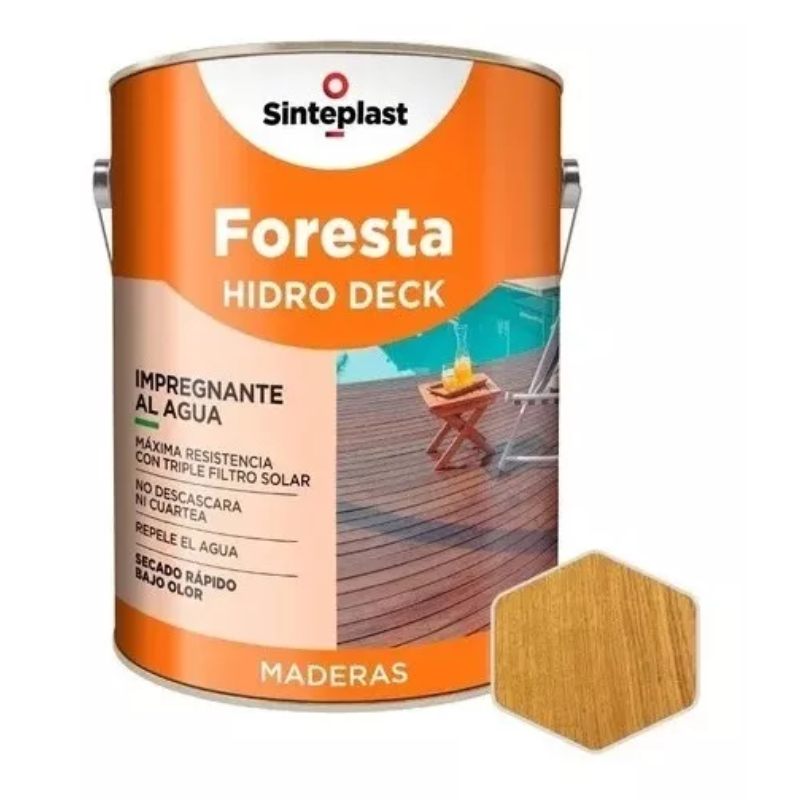 Sinteplast Foresta Hidro Deck Wengue 4 Lts. 80350504