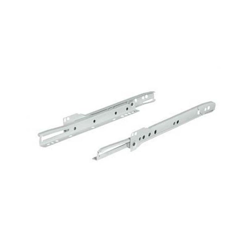 Hafele Corredera Z Blanca 550mm (Par) 431.16.706