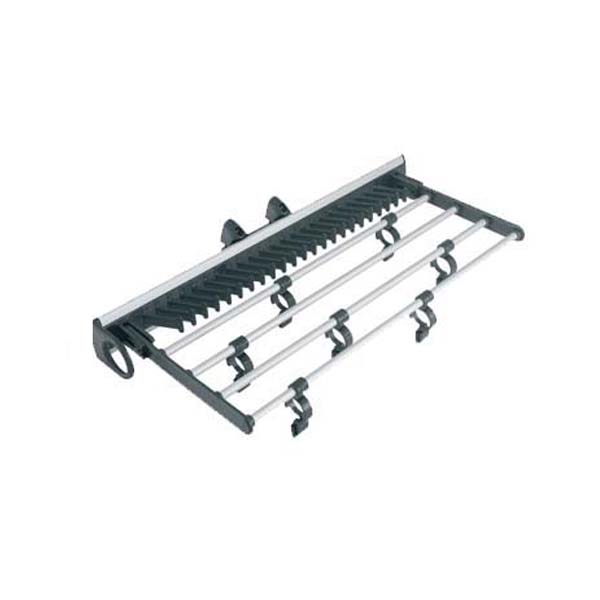 Hafele Soporte Extraibles Negro para 4 prendas 807.61.960