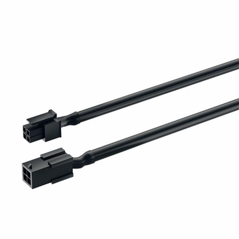 Hafele Cable Extensión-Interruptor Negro 2000mm 833.89.067