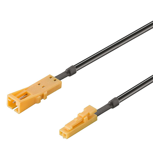Hafele Cable Prolongación 12v 20awg Neg. 2000mm 833.73.766