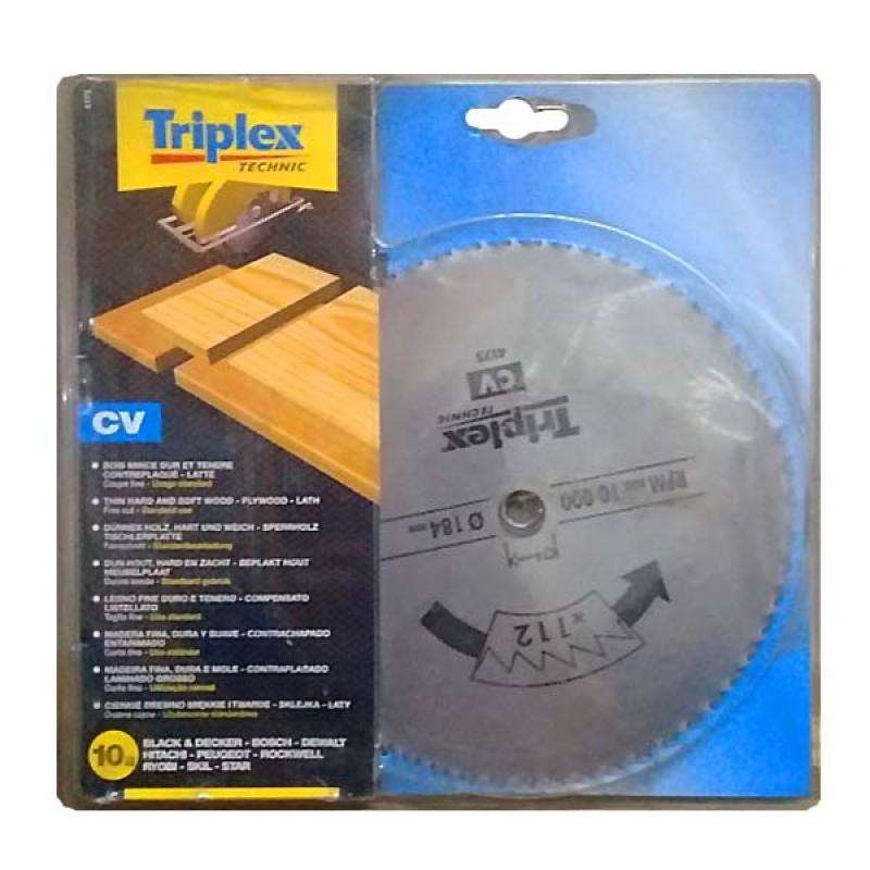 Triplex Hoja P/Sierra Circular Cromada 4175