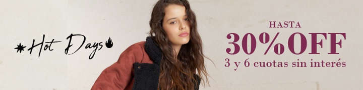 🔥 COLECCION HASTAS 30% OFF