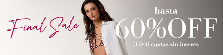 60% OFF SELECCIONADOS
