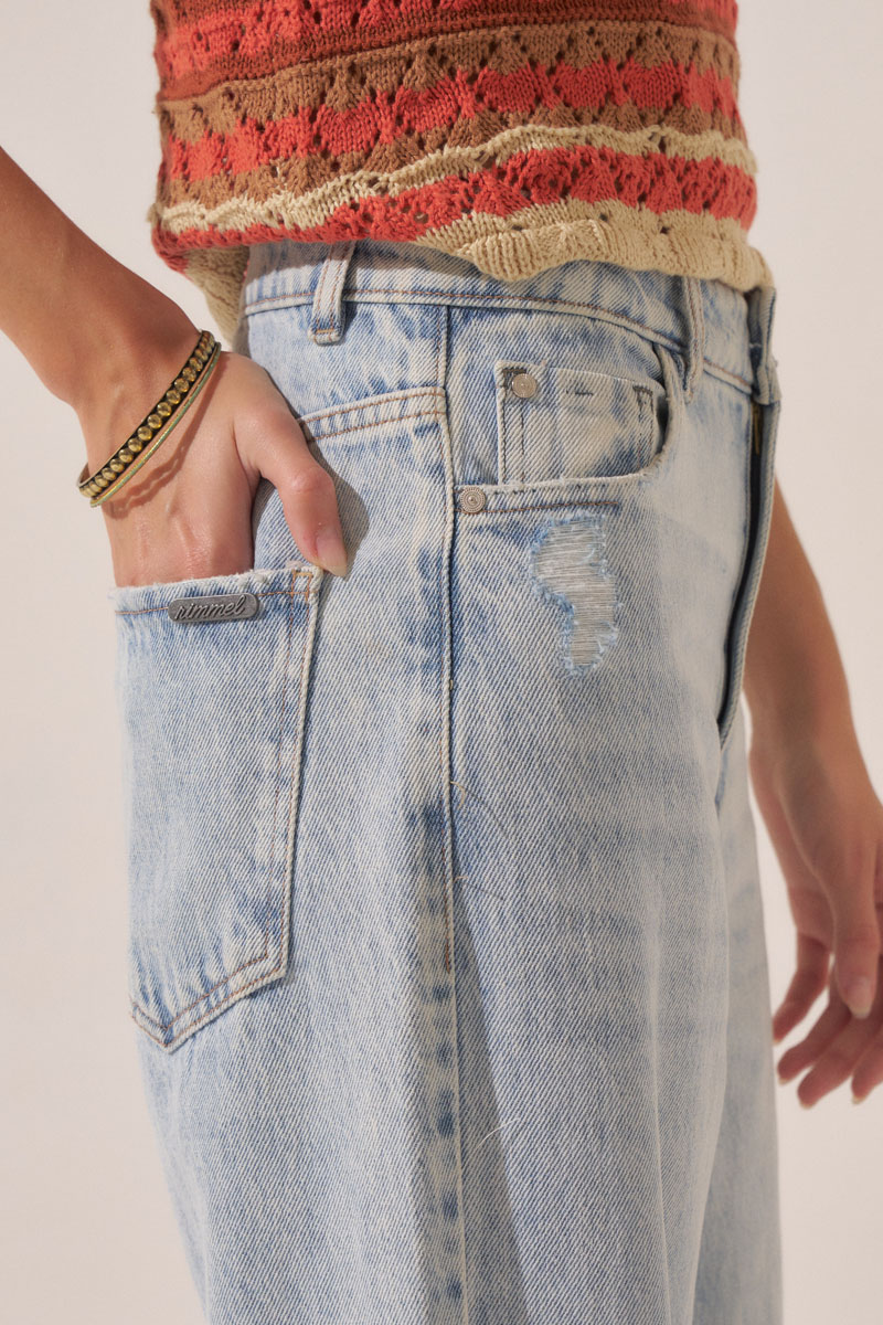 JEAN WIDE LEG GISNA