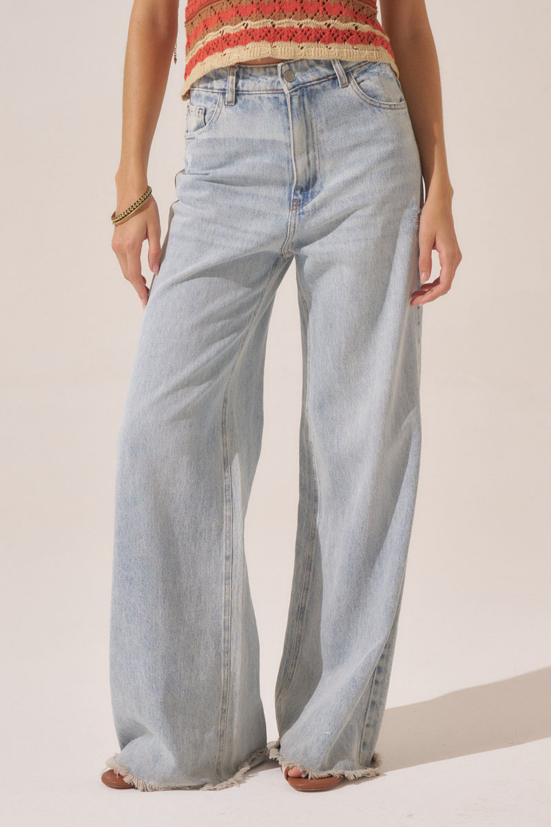 JEAN WIDE LEG GISNA