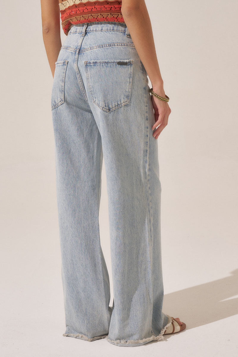 JEAN WIDE LEG GISNA