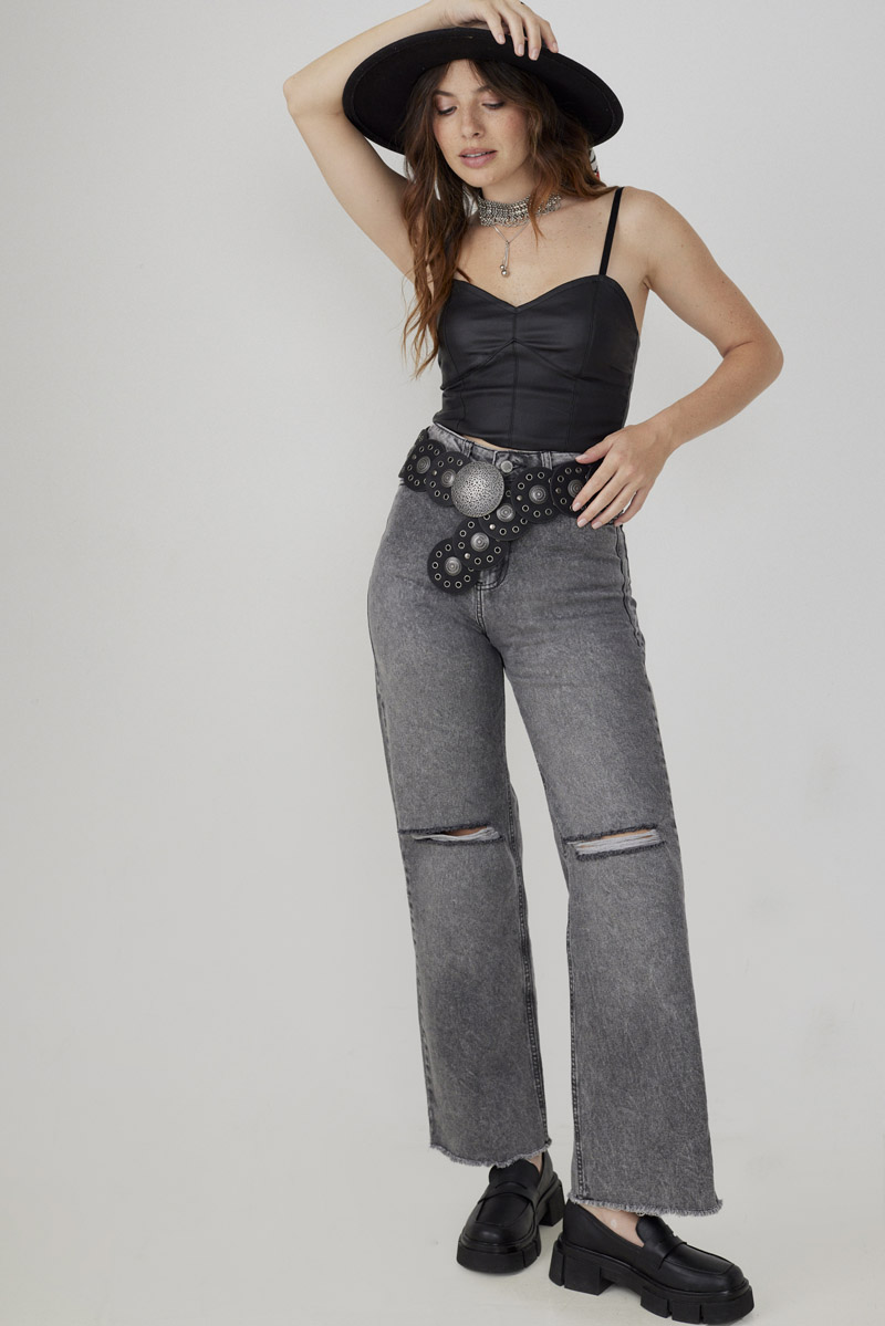 JEAN WIDE LEG WENDELL