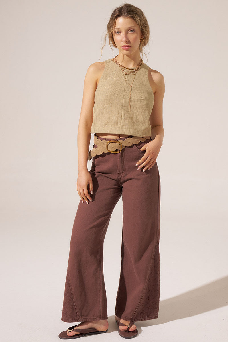 PANTALON WIDE LEG TIZIANA