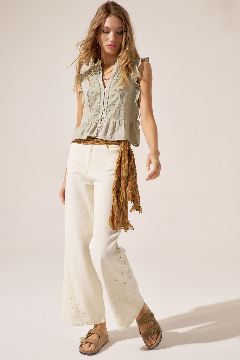 PANTALON WIDE LEG TIZIANA