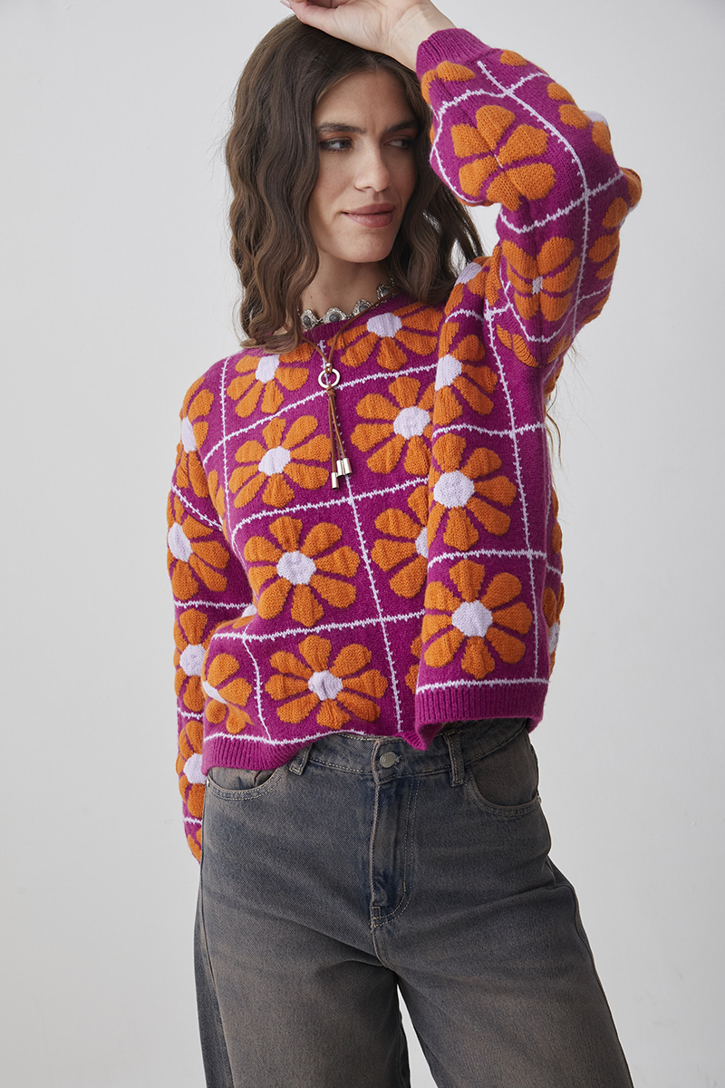 SWEATER FLEUR