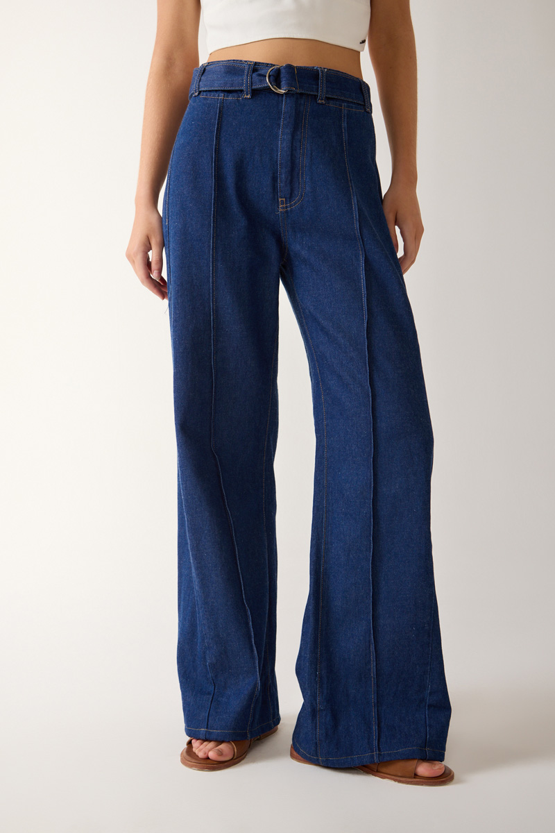 JEAN WIDE LEG SAHARA