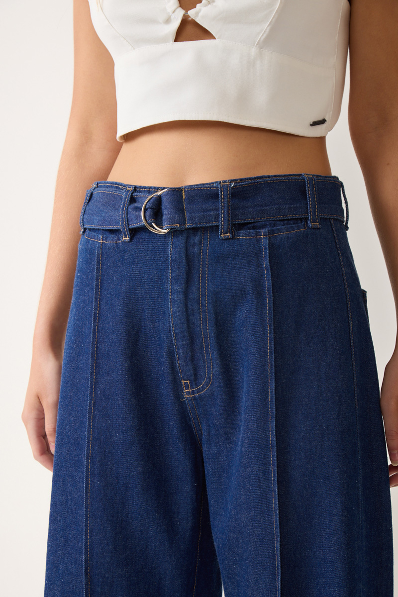 JEAN WIDE LEG SAHARA