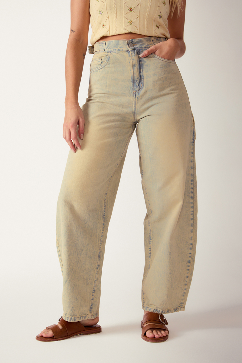 JEAN BARREL LEG ALISON