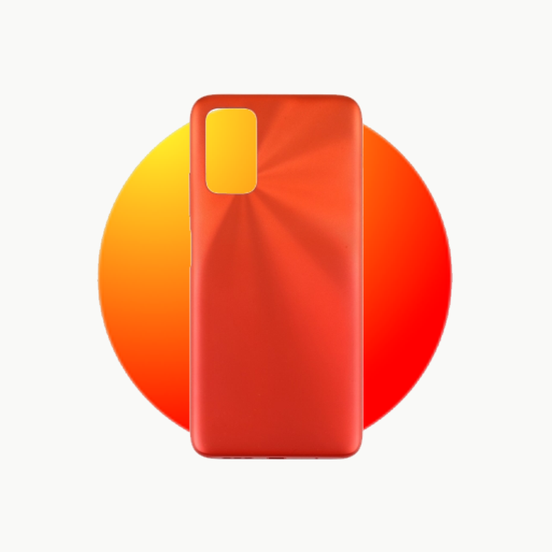 TAPA BATERIA XIAOMI NOTE 10 PRO NARANJA