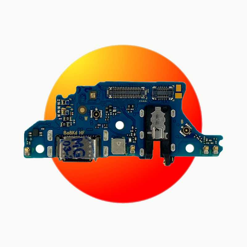 CONECTOR DE CARGA CON PLACA MOTOROLA G53 (T2335)