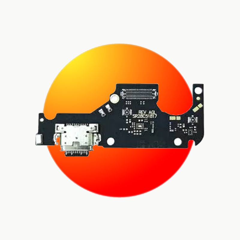 CONECTOR DE CARGA CON PLACA MOTOROLA ONE HYPER (XT2027)