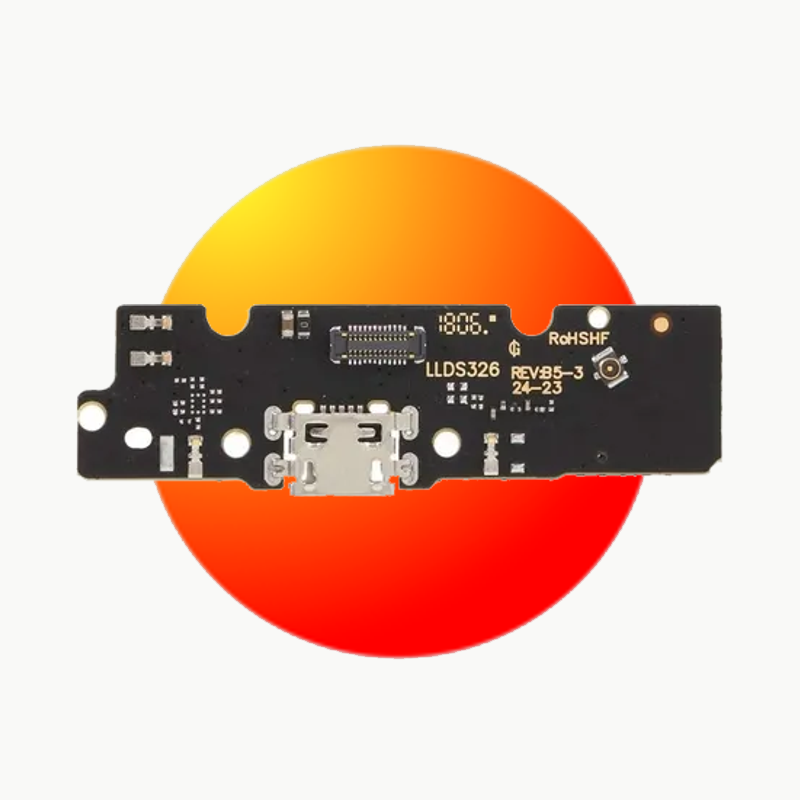 CONECTOR DE CARGA CON PLACA MOTOROLA E5 PLUS (XT1924)