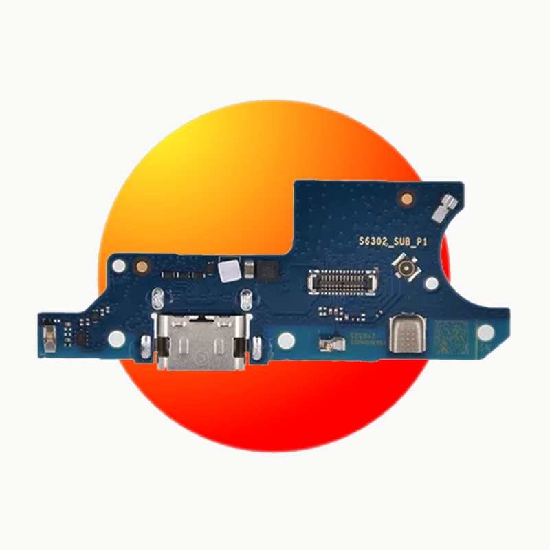 CONECTOR DE CARGA CON PLACA MOTOROLA E7 POWER (XT2097)