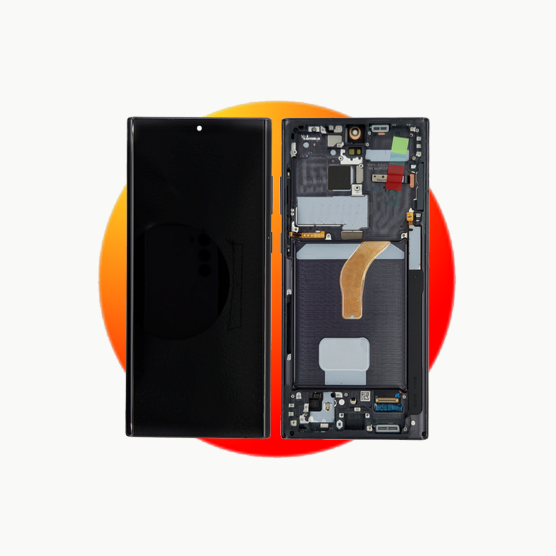 MODULO SAMSUNG S22 ULTRA (S906E) OLED CON MARCO (Pantalla reducida)