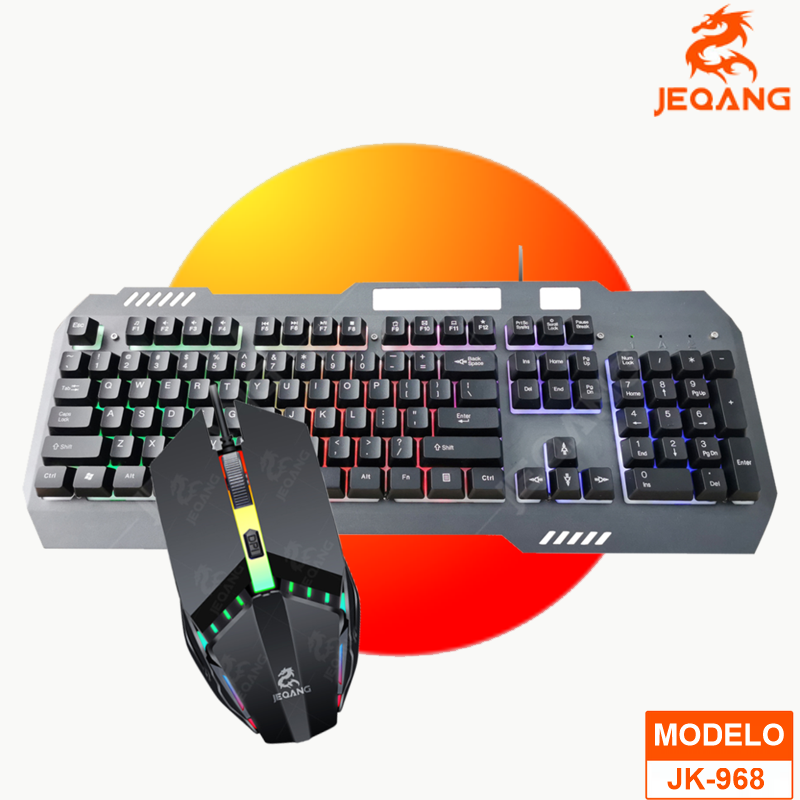 KIT TECLADO+MOUSE RGB JEQANG JK-968