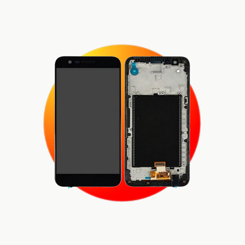 MODULO LG K20 2017 (X400) NEGRO CON MARCO  OLED