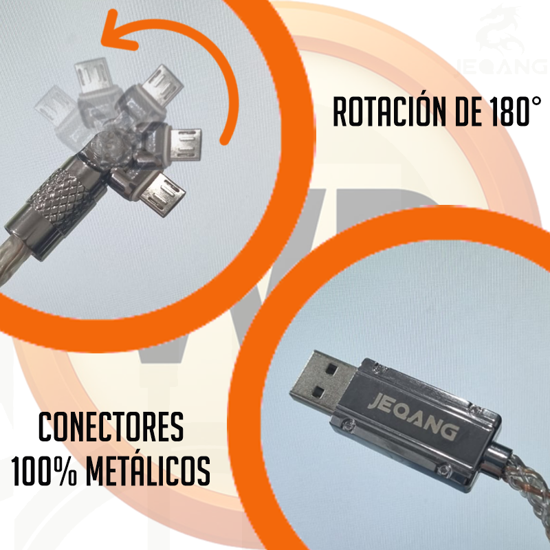 CABLE DE DATOS TIPO C > USB JEQANG JC-35C