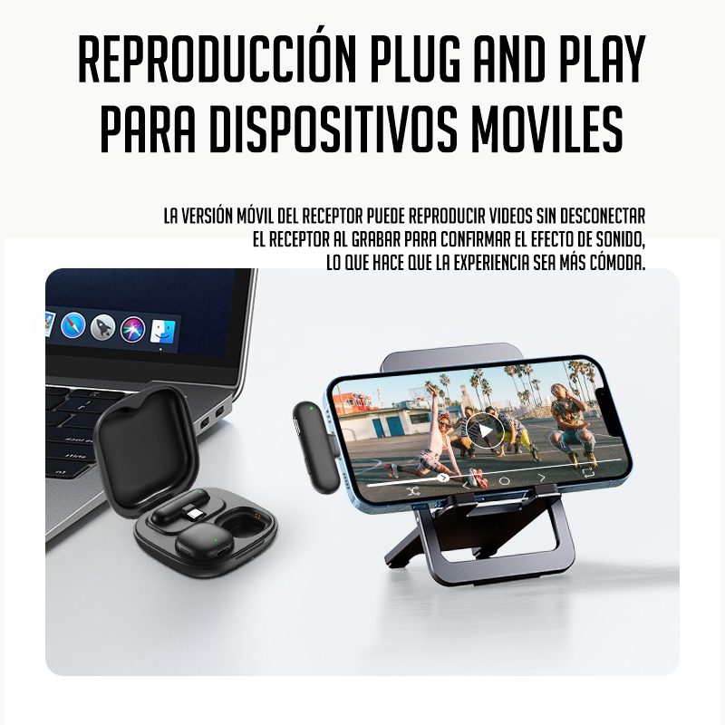 MICROFONO CON IA PARA REDUCCION DE SONIDO AMBIENTAL