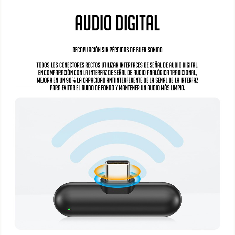 MICROFONO CON IA PARA REDUCCION DE SONIDO AMBIENTAL