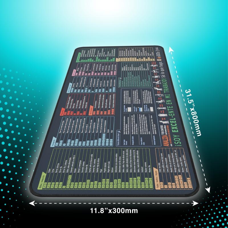 MOUSEPAD ATAJOS EXCEL (EN CASTELLANO)
