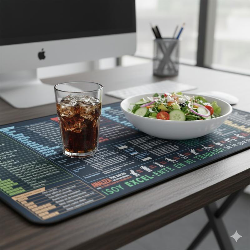 MOUSEPAD ATAJOS EXCEL (EN CASTELLANO)