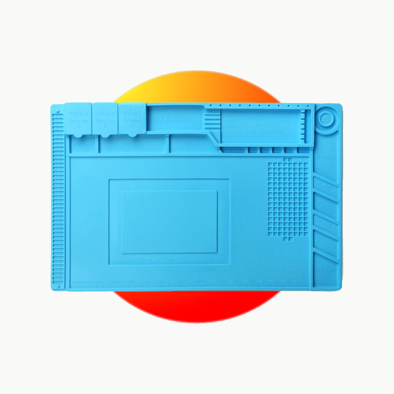 MANTA ANTIESTATICA DE SILICONA AISLANTE DE TEMPERATURA S-160