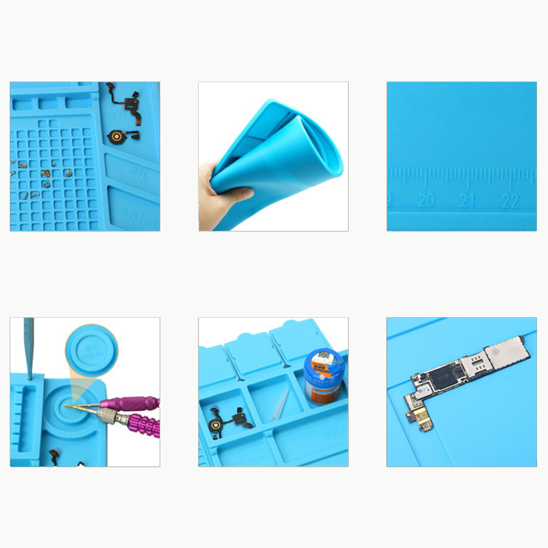 MANTA ANTIESTATICA DE SILICONA AISLANTE DE TEMPERATURA S-160