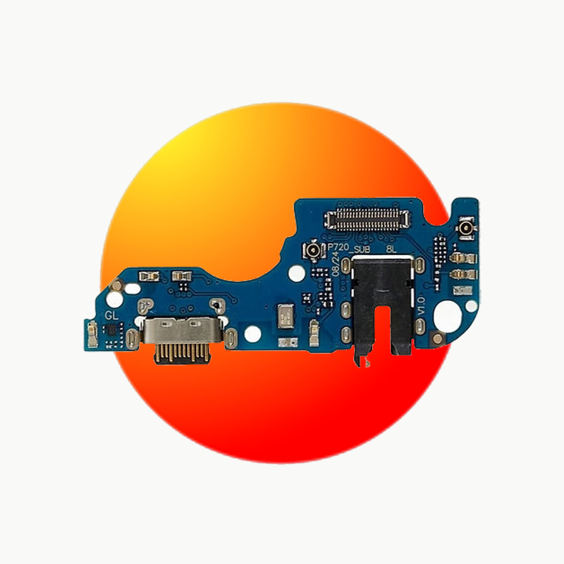 CONECTOR DE CARGA CON PLACA MOTOROLA G51 (XT2151)